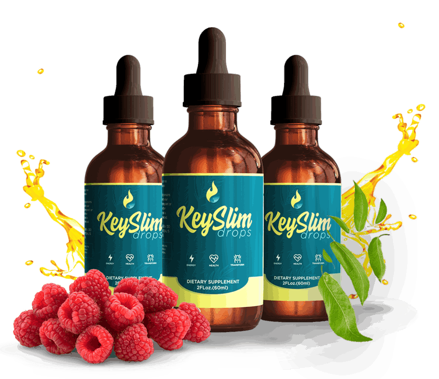 KeySlim Drops 3 bottles